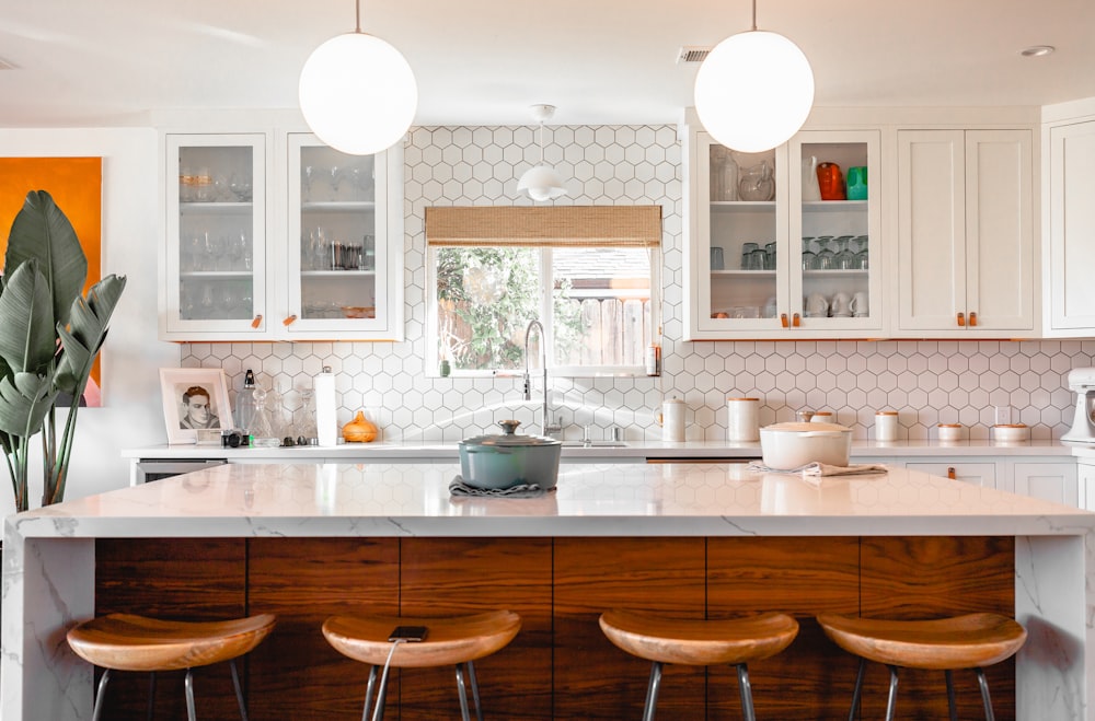 Renovated modern kitchen remodel by Avrio